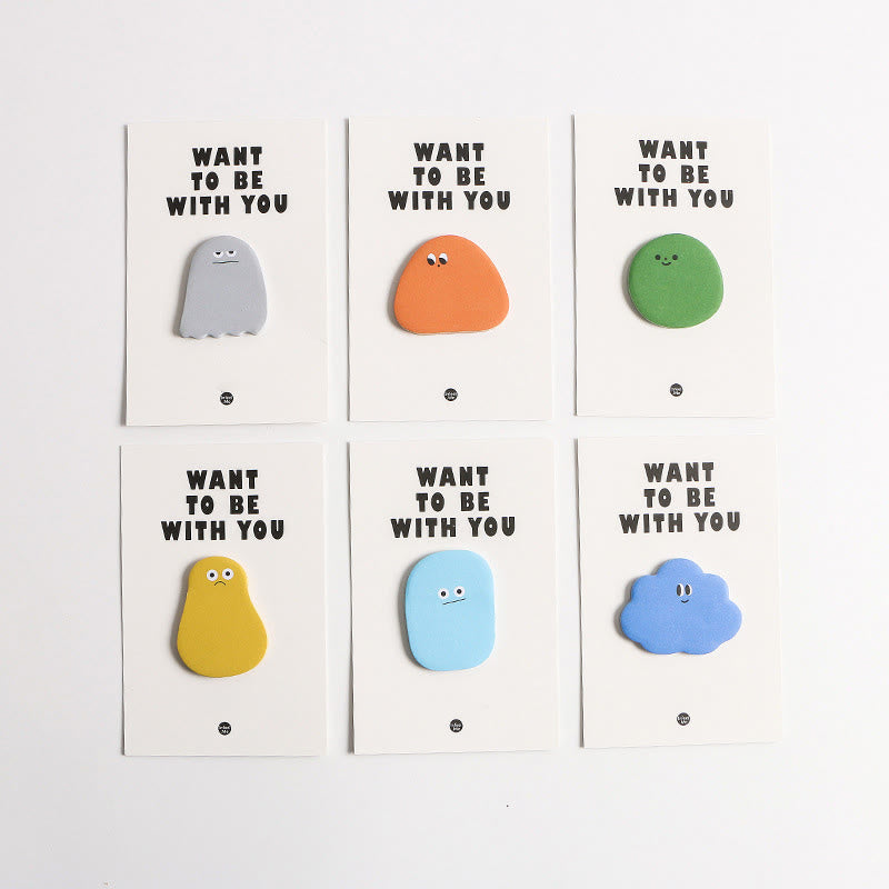 Wind Motion Shadow Series Notes Simple Vingtage Memo Marker