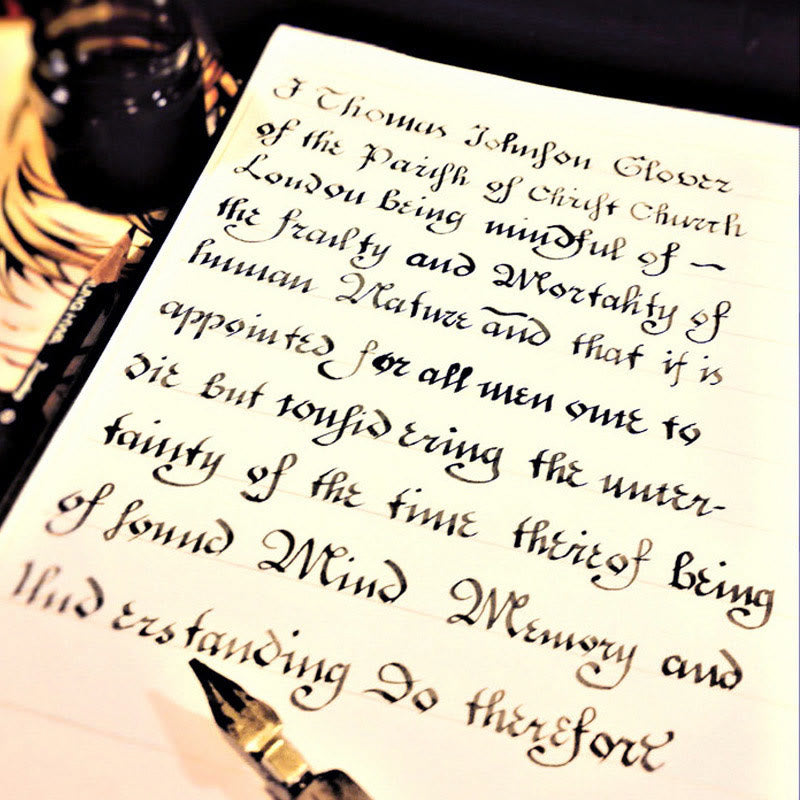 Calligraphy Dip Pen Set For Signing Stationery With 9 Nibs