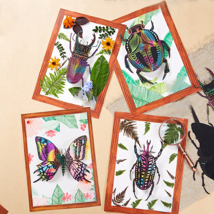 Insect Paint Specimens DIY Craft Kit with Photo Frame