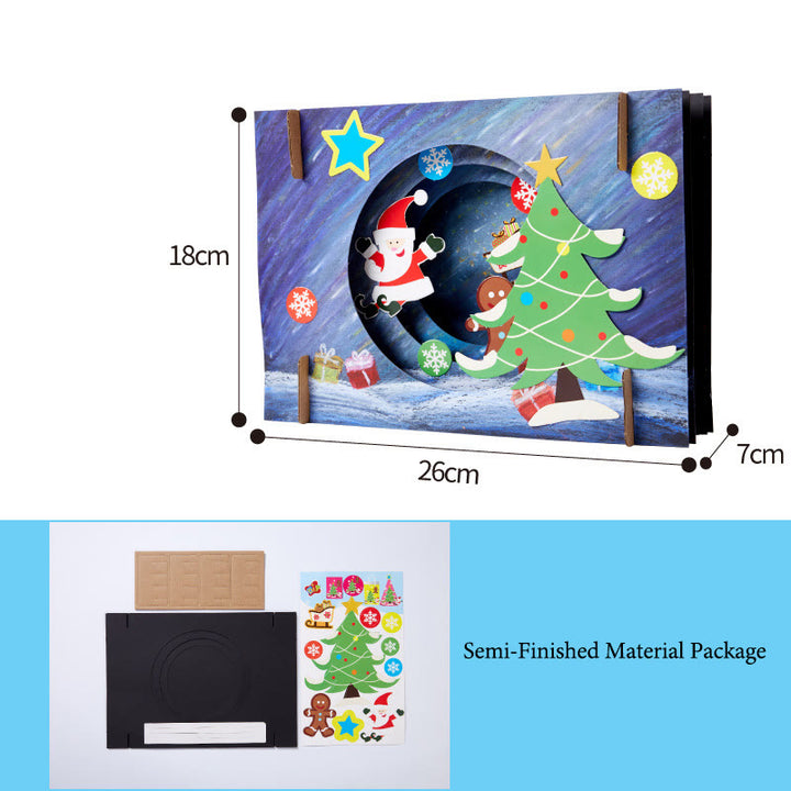 3D Painting DIY Craft Kits Christmas Theme Unfinished Handcraft Kit