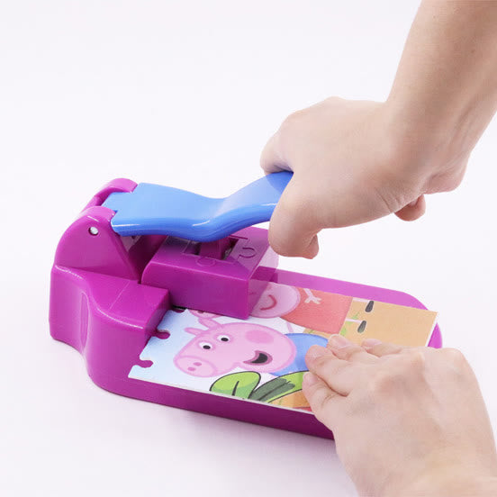 Creative Paper Puzzle Machine DIY Jigsaw Punch For Crafting