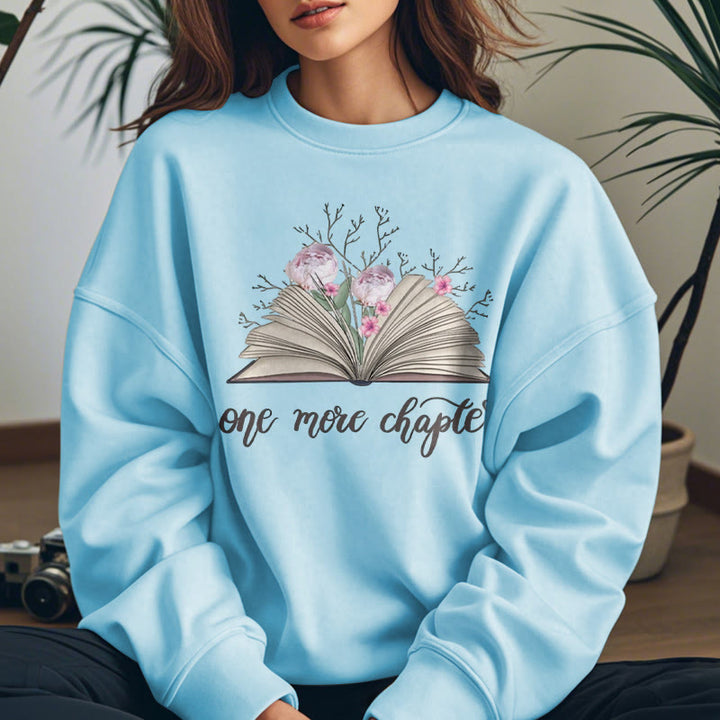 ONE MORE CHAPTER Womens Crewneck Sweatshirt Pullover