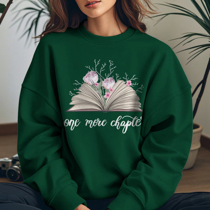 ONE MORE CHAPTER Womens Crewneck Sweatshirt Pullover