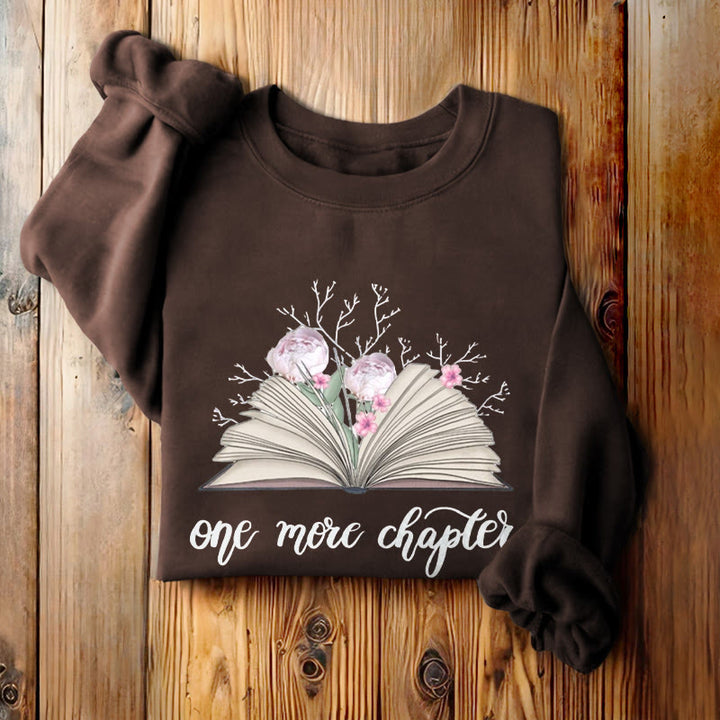 ONE MORE CHAPTER Womens Crewneck Sweatshirt Pullover