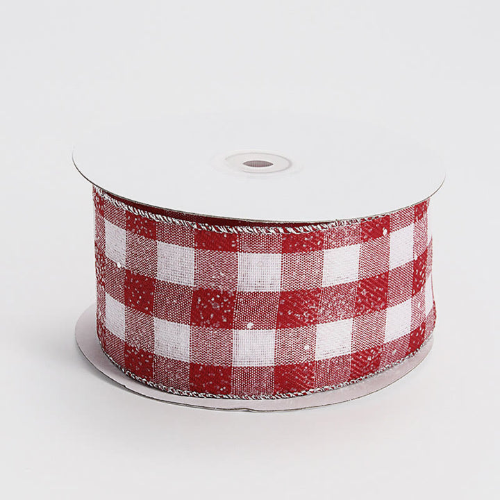 Christmas Pattern Wrapping Ribbon For Gift Box Packing Decor