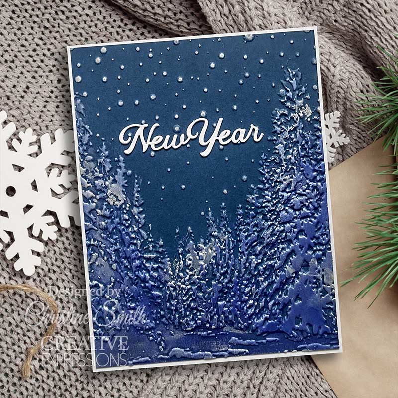 3D Embossed Folder Vintage Texture Design For Journal Card Making