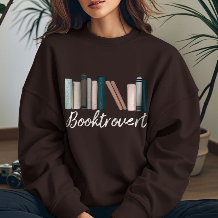 BOOKTROVERT Womens Teachers Crewneck Sweatshirt Pullover