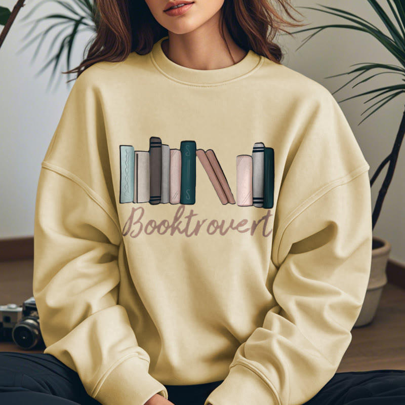 BOOKTROVERT Womens Teachers Crewneck Sweatshirt Pullover