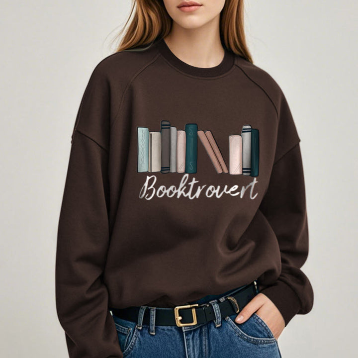 BOOKTROVERT Womens Teachers Crewneck Sweatshirt Pullover