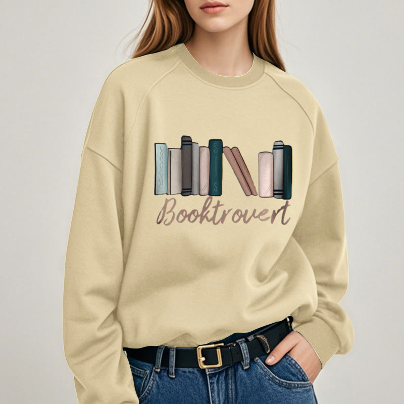 BOOKTROVERT Womens Teachers Crewneck Sweatshirt Pullover