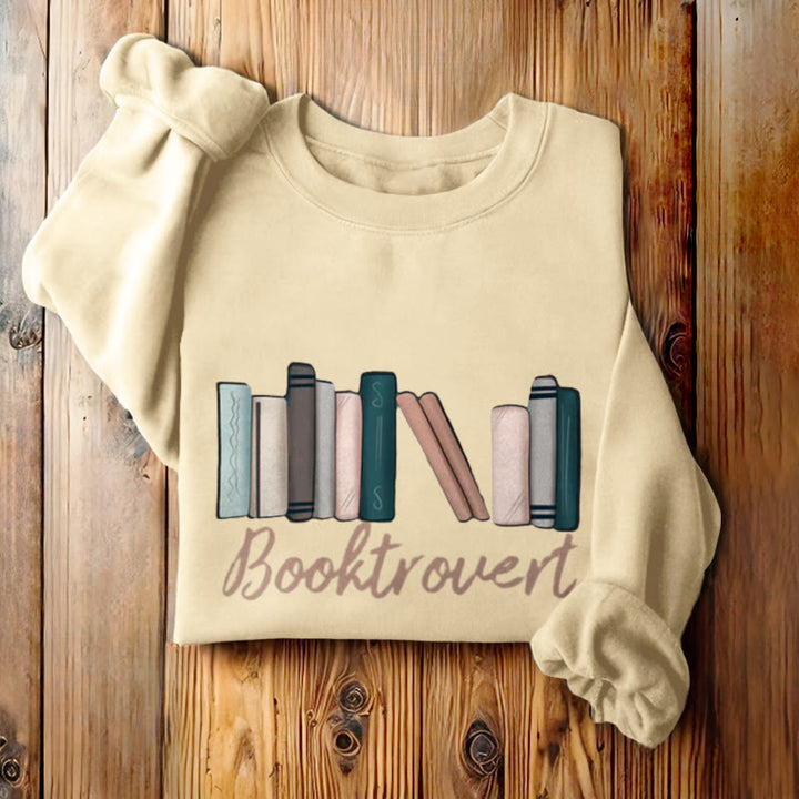 BOOKTROVERT Womens Teachers Crewneck Sweatshirt Pullover