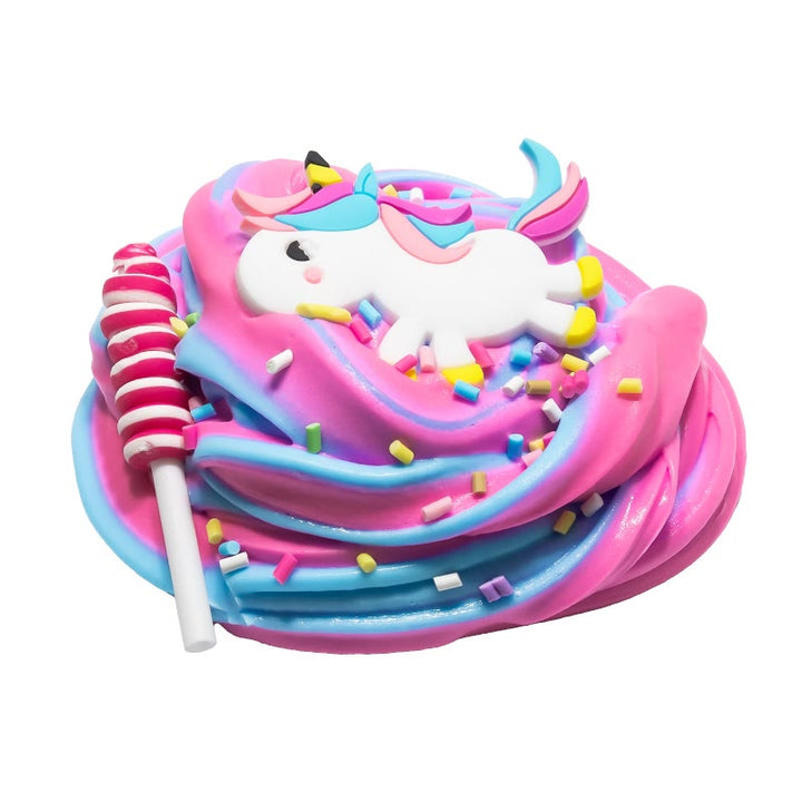Colorful Slime Crafts Stress Relief Candy Unicorn Jelly Mud