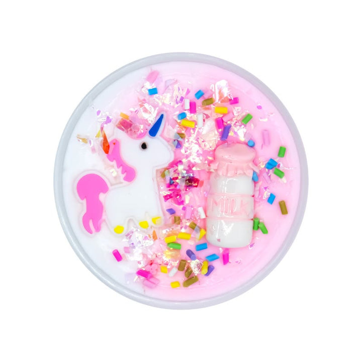 Colorful Slime Crafts Stress Relief Candy Unicorn Jelly Mud