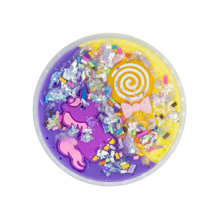 Colorful Slime Crafts Stress Relief Candy Unicorn Jelly Mud