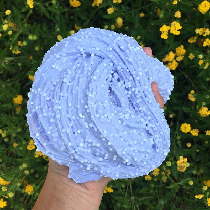 Fluffy Slime With Small Balls DIY Sludge Toys For Kids