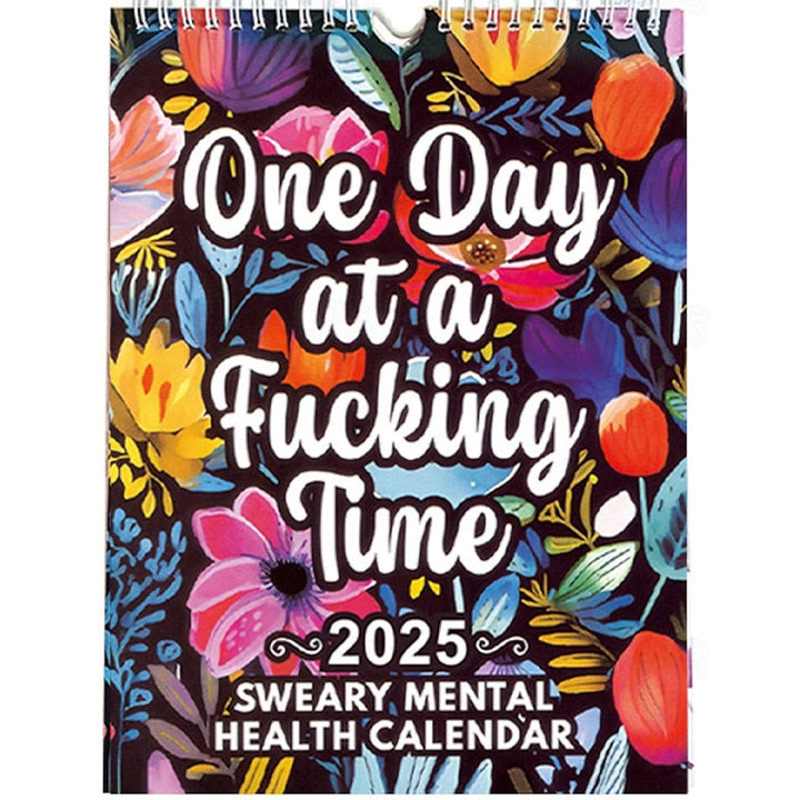 2025 Funny Mental Health Lunar Calendar 12 Months Calendars New Year Gift