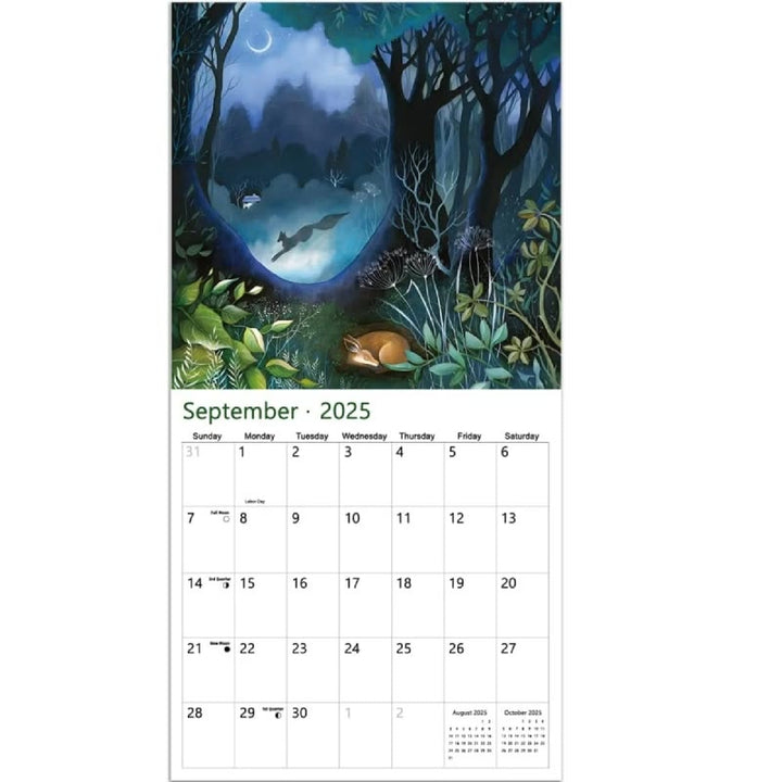 2025 Fairy Tale Forest Lunar Calendar 12 Months Calendars New Year Gift