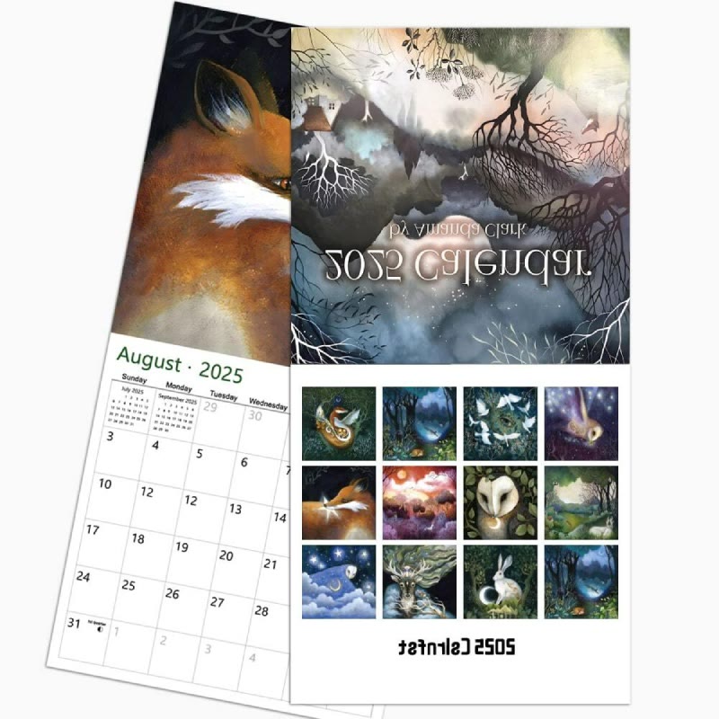 2025 Fairy Tale Forest Lunar Calendar 12 Months Calendars New Year Gift