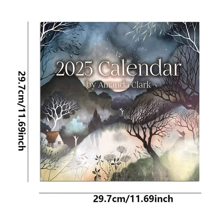 2025 Fairy Tale Forest Lunar Calendar 12 Months Calendars New Year Gift