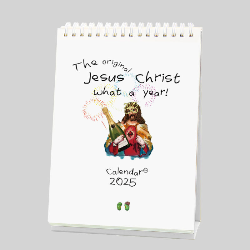 2025 The Jesus Christ Lunar Calendar 12 Months Calendars New Year Gift