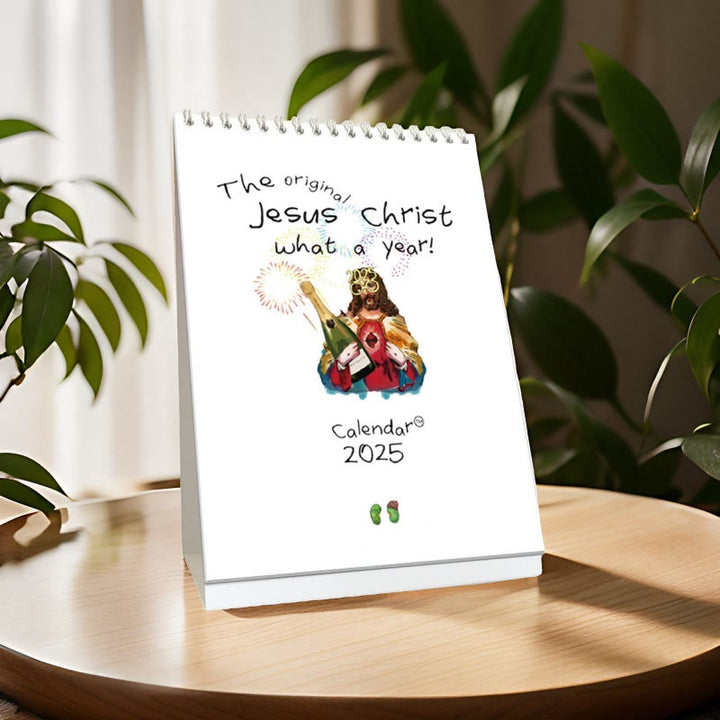 2025 The Jesus Christ Lunar Calendar 12 Months Calendars New Year Gift