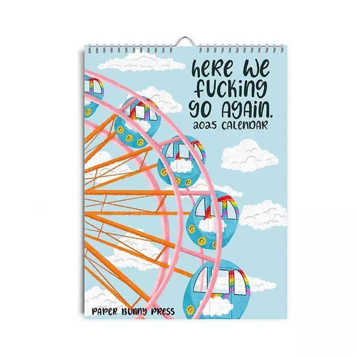 2025 Go Again Lunar Calendar 12 Months Calendars New Year Gift