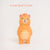 Standing Cat Carved Wooden Sculpture Desktop Deocr Keychain For Gift