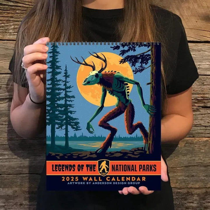 2025 Legends Of The National Park 12 Months Calendars New Year Gift