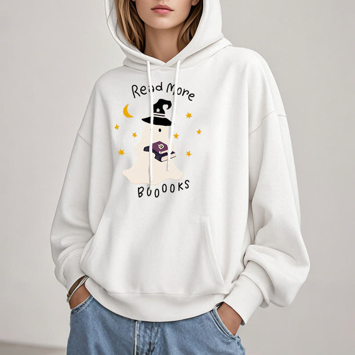 Read More Books Fleece Lined Hoodie Long Sleeves Hoodie