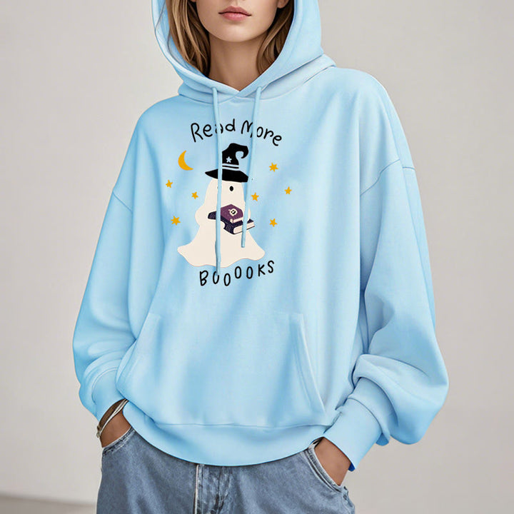 Read More Books Fleece Lined Hoodie Long Sleeves Hoodie