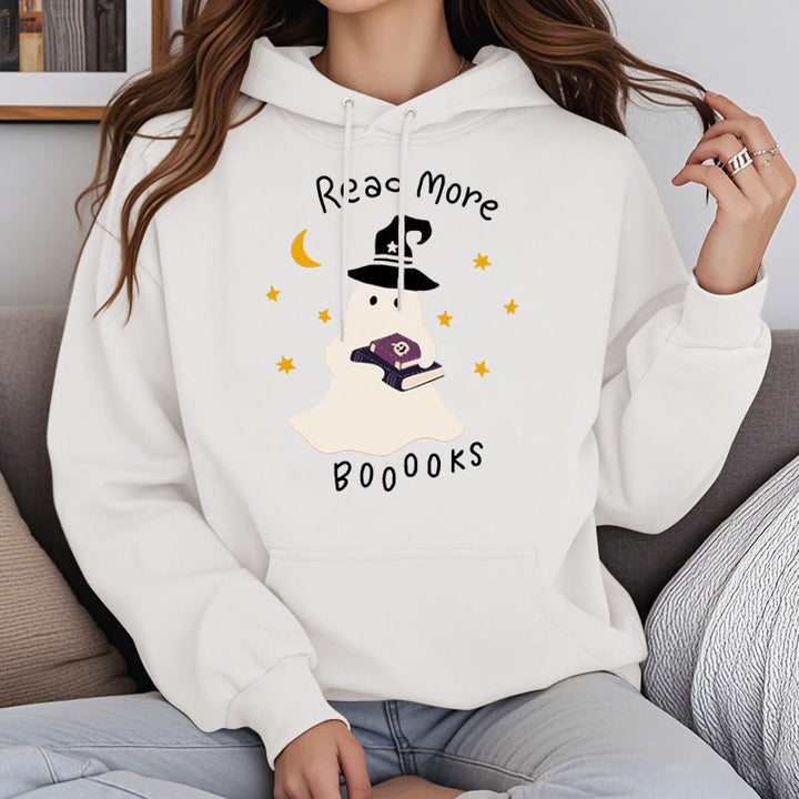 Read More Books Fleece Lined Hoodie Long Sleeves Hoodie