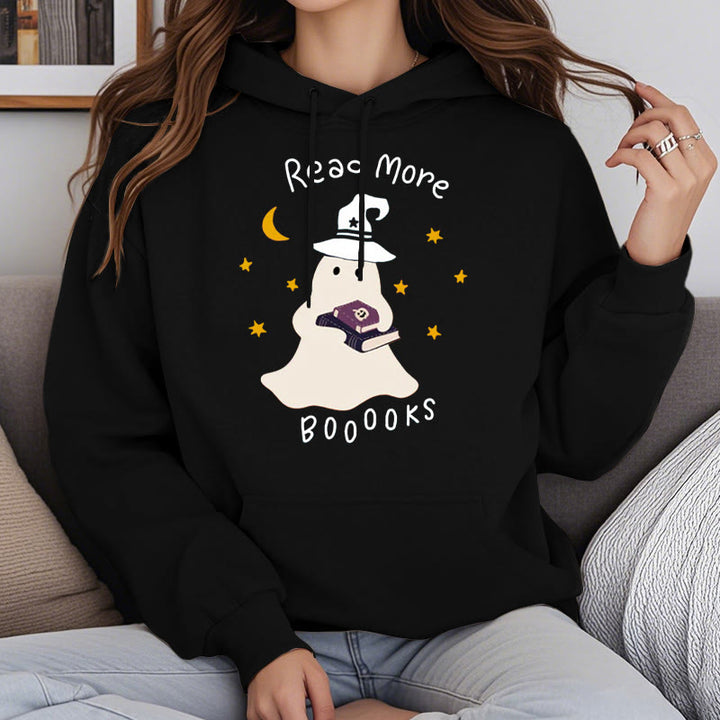 Read More Books Fleece Lined Hoodie Long Sleeves Hoodie