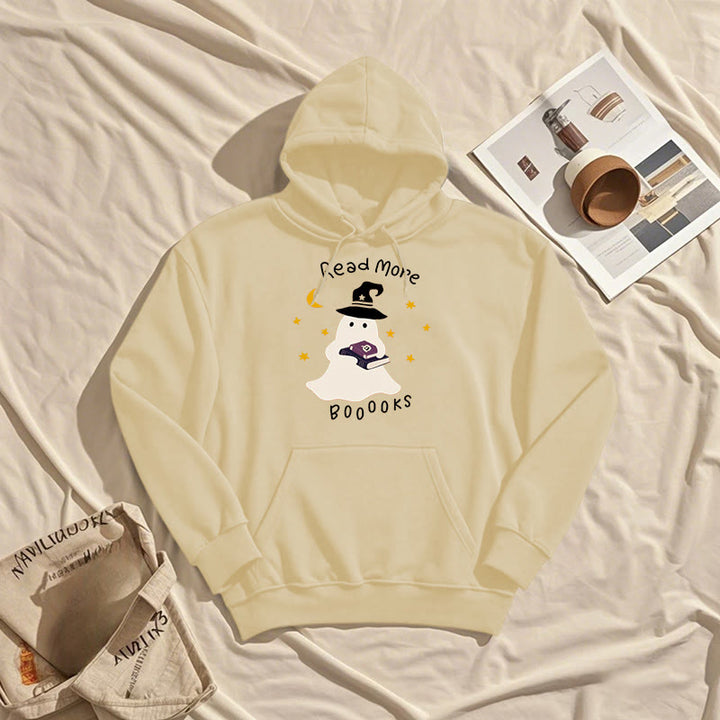 Read More Books Fleece Lined Hoodie Long Sleeves Hoodie