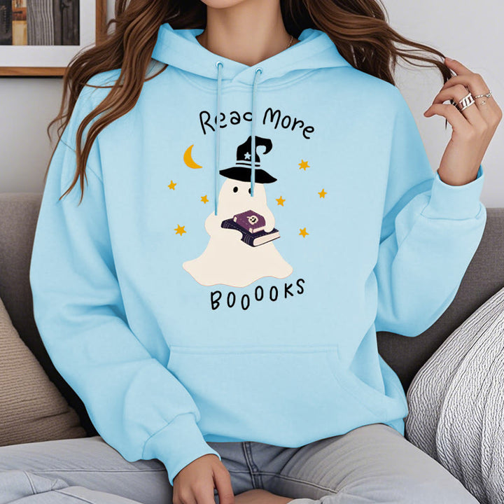 Read More Books Fleece Lined Hoodie Long Sleeves Hoodie