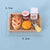 Miniatures Bread Jam Milk Model Set Artificial Mini Food For Dollhouse