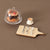 Miniatures Cake Coffee Tray Set Artificial Mini Food Set For Dollhouse
