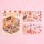 Cartoon House Series Stickers Relief 3D Journaling Stickers