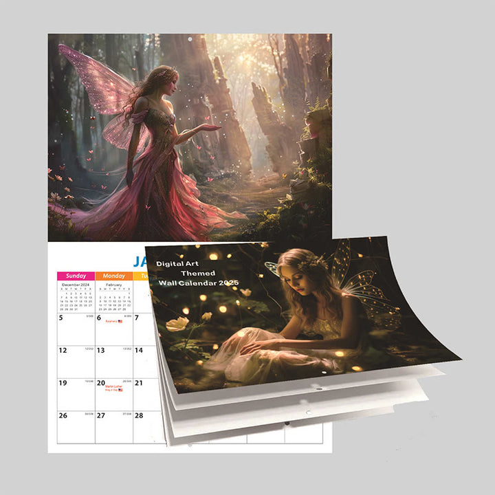 2025 Fairy Tale World Lunar Calendar 12 Months Calendars New Year Gift