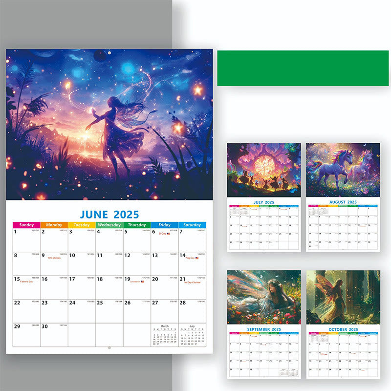 2025 Fairy Tale World Lunar Calendar 12 Months Calendars New Year Gift