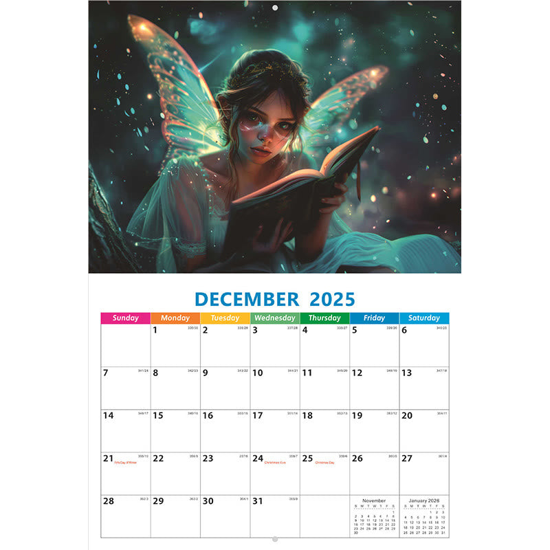 2025 Fairy Tale World Lunar Calendar 12 Months Calendars New Year Gift