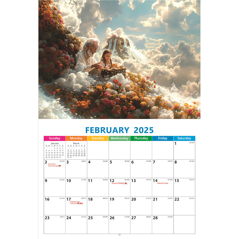 2025 Fairy Tale World Lunar Calendar 12 Months Calendars New Year Gift