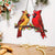 Bird Couples Stained Acrylic Window Hangings Suncatcher Panel For Home Decor