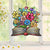 Book Flowers Stained Acrylic Window Hangings Suncatcher Panel For Home Decor