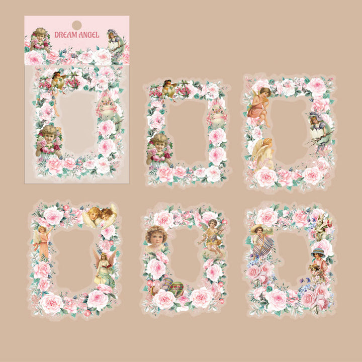 Dream Angel Series Stickers For Decorative Scrapbook Supplies