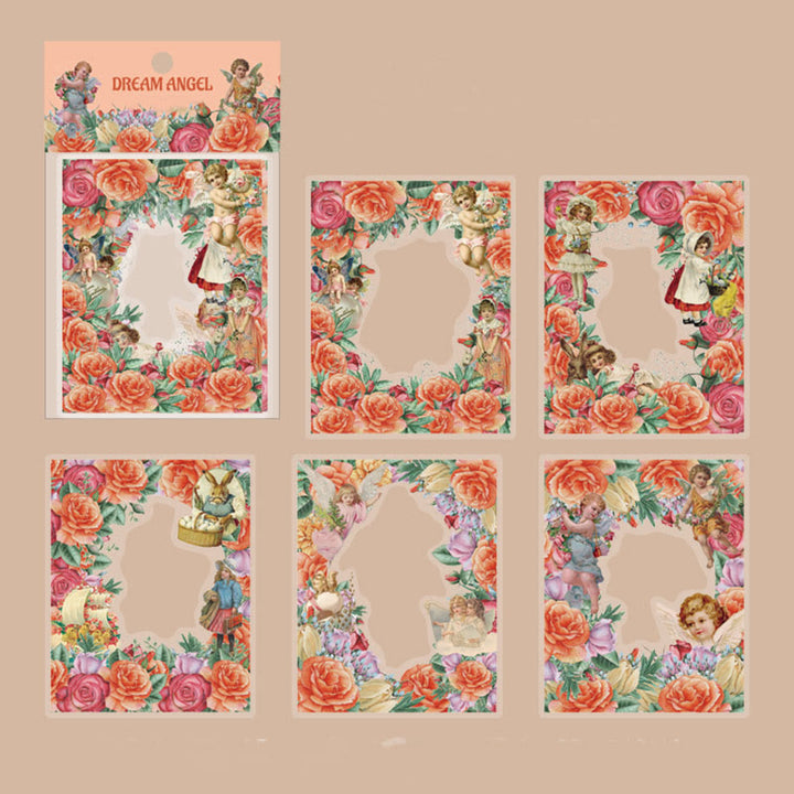 Dream Angel Series Stickers For Decorative Scrapbook Supplies