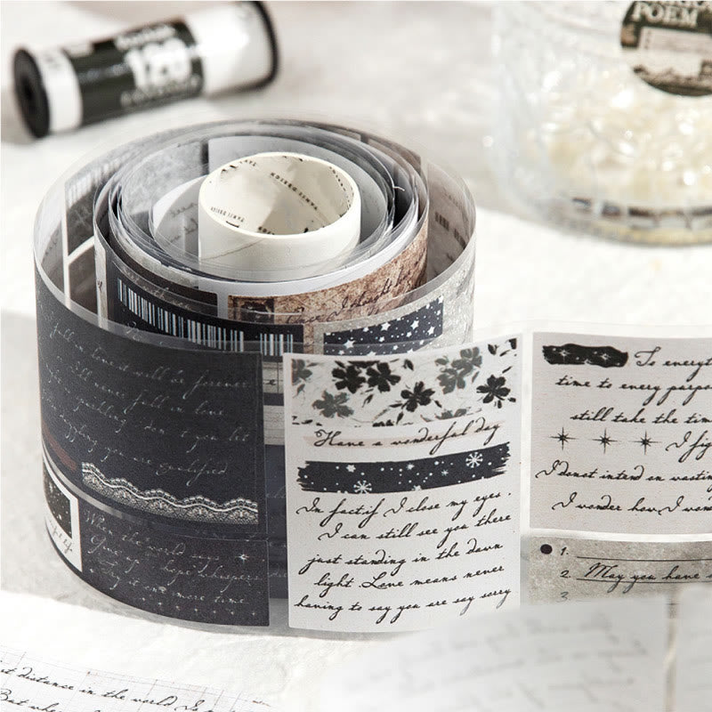 A Series Of Narration Poems Scrapbook Decor Tape Loop For Journaling