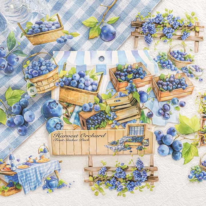 Harvest Orchard Series Stickers For Decorative Scrapbook Supplies