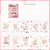 Flowers Weaving Dream Series Sticker Book For Decorative Scrapbook Supplies