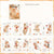 Flowers Weaving Dream Series Sticker Book For Decorative Scrapbook Supplies