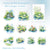 Small Pond Side Seriess Stickers For Decorative Scrapbook Supplies